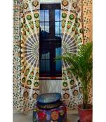 Mandala curtains indian window hippie tapestries window cover home decor curtain