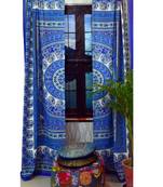 Paisley mandala tulle voile door window curtain drape panel sheer scarf valances