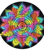 Mandala Roundie Beach Multi Color Indian Tapestry Hippy Gypsy Cotton Table Covers Hippie Boho Yoga Mat Bohemian