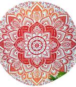 Mandala Roundie Beach Throw Big Flower Mandala Tapestry Hippy Gypsy Cotton Table Covers Hippie Boho Yoga Mat Bohemian