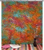 Mandala print curtain valance set dorm hook tapestry drape balcony room decor curtain boho set hippie