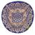 Mandala Roundie Beach Big Flower Blue And Gold Tapestry Hippy Gypsy Cotton Table Covers Hippie Boho Yoga Mat Bohemian