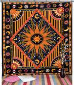 Mandala tapestry gypsy home decor panel set bohemian curtain room divider blackout balcony sheer curtain