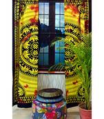 Mandala curtain tulle voile moroccan curtains drape panel sheer scarf valances