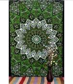 Hook tapestry curtain 2 valances drape panel boho decor window curtain drape handmade curtain tapestry throw