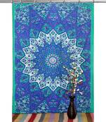 Mandala tapestry gypsy home decor panel set bohemian curtain room divider blackout balcony sheer curtain