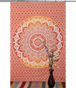 Boho living room hook curtains bohemian curtains for bedroom tapestry curtains mandala hippie dorm decor