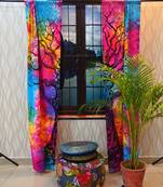 Indian mandala tie dye curtains drapes wall decor curtain valances boho tapestry