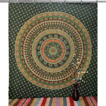 Indian hook curtain mandala curtains include 1 panel set mandala curtain hook tapestry drapes valances 1