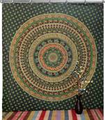 Indian hook curtain mandala curtains include 1 panel set mandala curtain hook tapestry drapes valances