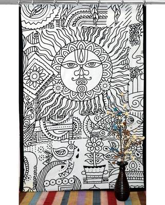 Indian hook curtain mandala curtains include 1 panel set mandala curtain hook tapestry 2
