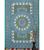 Mandala print curtain valance set dorm hook tapestry drape balcony room decor curtain boho set hippie