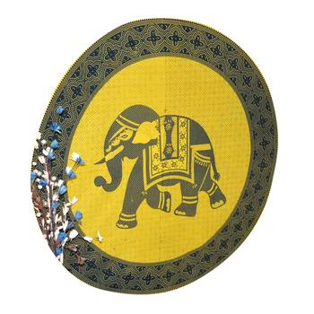 Mandala Roundie Beach Indian Elephant Tapestry Hippy Gypsy Cotton Table Covers Hippie Boho Yoga Mat Bohemian 2