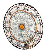 Roundie Beach Throw Tapestry Hippy Gypsy Horoscope Mandala Black And White Table Covers Hippie Boho Yoga Mat Bohemian