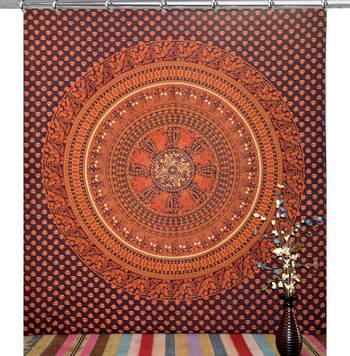 Indian hook curtain mandala curtains include 1 panel set mandala curtain hook tapestry drapes valances 1