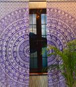 Indian door window curtains mandala tapestries drape panel sheer scarf divider
