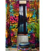 Mandala curtains drapes wall hanging home decor curtain valances celic tapestry