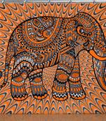 Hook tapestry curtain 2 valances drape panel boho decor window curtain drape handmade curtain tapestry throw