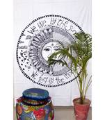 Mandala print curtain valance set dorm hook tapestry drape balcony room decor curtain boho set hippie
