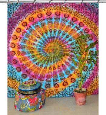 Indian hook curtain mandala curtains include 1 panel set mandala curtain hook tapestry drapes valances 1