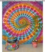 Indian hook curtain mandala curtains include 1 panel set mandala curtain hook tapestry drapes valances