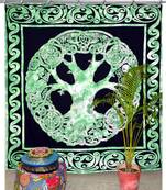 Mandala tapestry gypsy home decor panel set bohemian curtain room divider blackout balcony sheer curtain