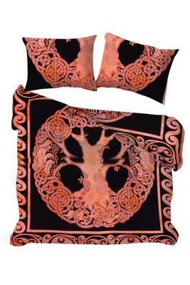 Indian Tie dye Mandala Duvet Cover Hippie Bohemian Cotton Handmade Reversible Bedding Blanket Set Pillow Case 1