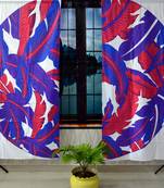 Indian mandala curtain hippie bohemian handmade include 2 panel set queen leaf wall tapestry, drapes & valances