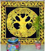 Indian mandala curtains set decorative indian hook tapestry hook curtains mandala curtains for bedroom