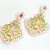 ETHNIC PEARL RUBY  DANGLER EARRING