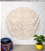 Mandala print curtain valance set dorm hook tapestry drape balcony room decor curtain boho set hippie