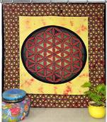 Mandala bedroom drape balcony room decor curtain boho set tapestry curtains drapes valances bohemian