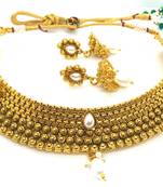 White agate south indian jewellery