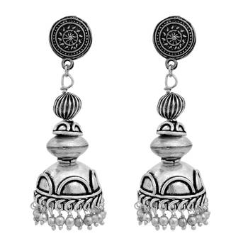 Silver Jhumkas 3