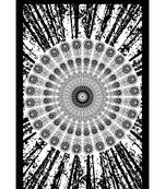 Boho living room hook curtains bohemian curtains for bedroom tie dye tapestry curtains mandala hippie dorm decor