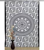 Boho living room hook curtains bohemian curtains for bedroom tie dye tapestry curtains mandala hippie dorm decor