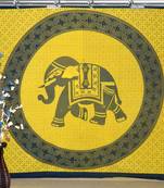 Hook tapestry curtain 2 valances drape panel boho decor window curtain drape handmade curtain tapestry throw