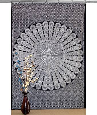 Indian mandala curtains set decorative indian hook tapestry hook curtains mandala curtains for bedroom 1