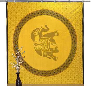 Mandala bedroom drape balcony room decor curtain boho set tapestry curtains drapes valances bohemian 1