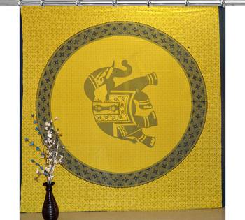 Indian mandala curtains set decorative indian hook tapestry hook curtains mandala curtains for bedroom 2