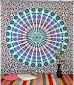 Mandala bedroom drape balcony room decor curtain boho set tapestry curtains drapes valances bohemian