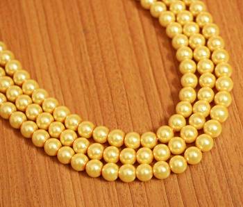 Yellow Pearl Necklaces 2