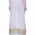 Color India White Gotta Palazzo Pants For Girl's