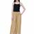 Color India Cream Gotta Palazzo Pants For Girl's
