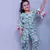 Multicolor printed cotton kids-frocks