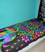 Mandala Single Bedspread Indian Psychedelic Bohemian Blanket Hippie Beach Throw Hippy Mandala Bedding for Bedroom