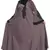 Nazneen Embroidered Patch Umbrella Coffee Brown Abaya