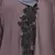 Nazneen Embroidered Patch Umbrella Coffee Brown Abaya