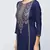 Blue printed rayon kurtas and kurtis