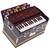 OM Harmonium Mini Magic By Kaayna Musicals, 4 Stop- 2 Main & 2 Drone, 2¾ Octave, Dark Colour, Gig Bag, Bass/Male- 440 Hz